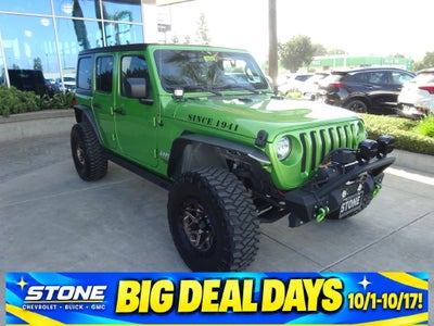 2018 Jeep Wrangler Unlimited Sport S 4x4