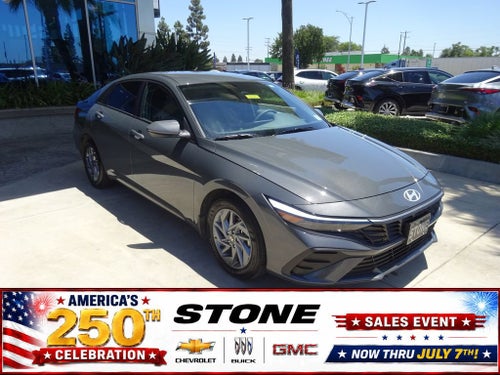 2025 Hyundai Elantra Hybrid Blue
