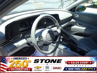 2025 Hyundai Elantra Hybrid Blue