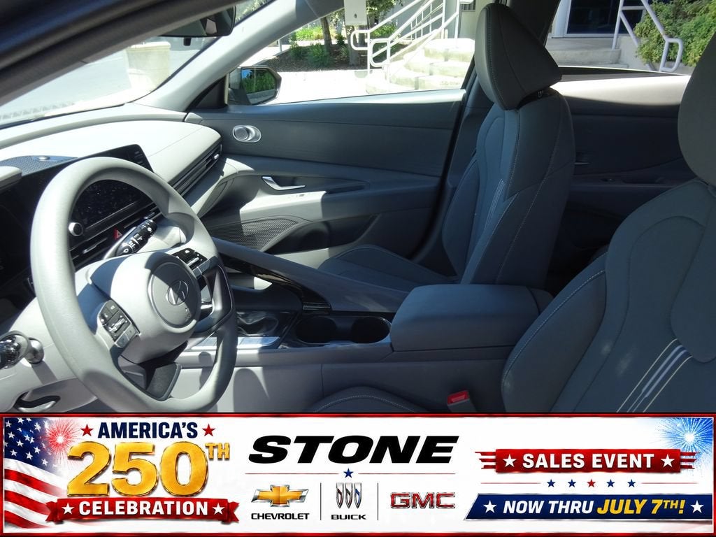 2025 Hyundai Elantra Hybrid Blue