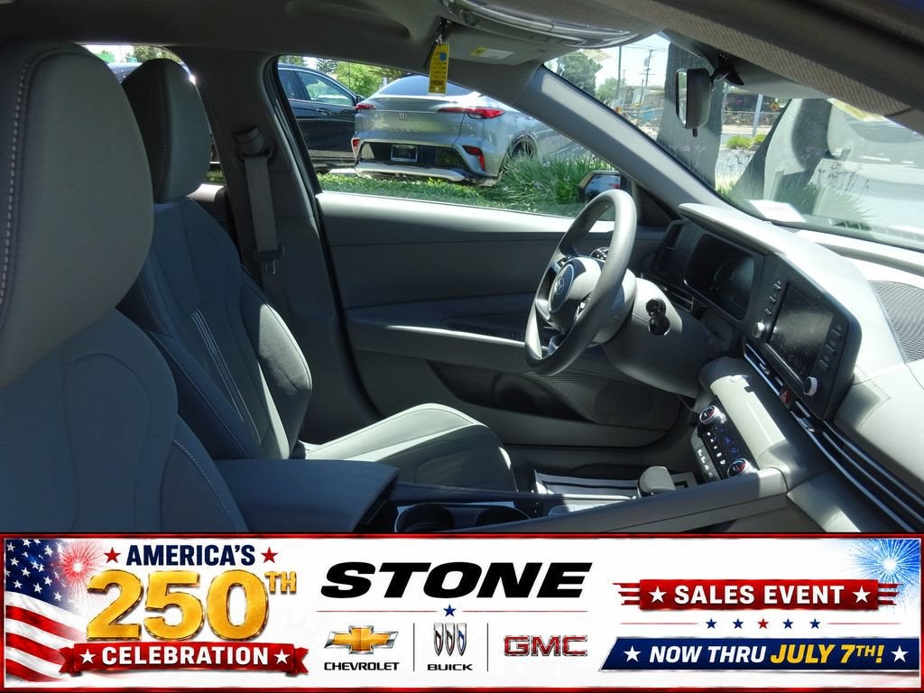 2025 Hyundai Elantra Hybrid Blue