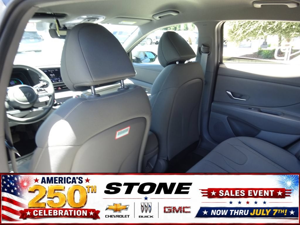 2025 Hyundai Elantra Hybrid Blue
