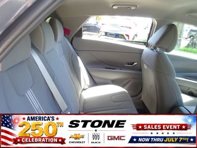 2025 Hyundai Elantra Hybrid Blue