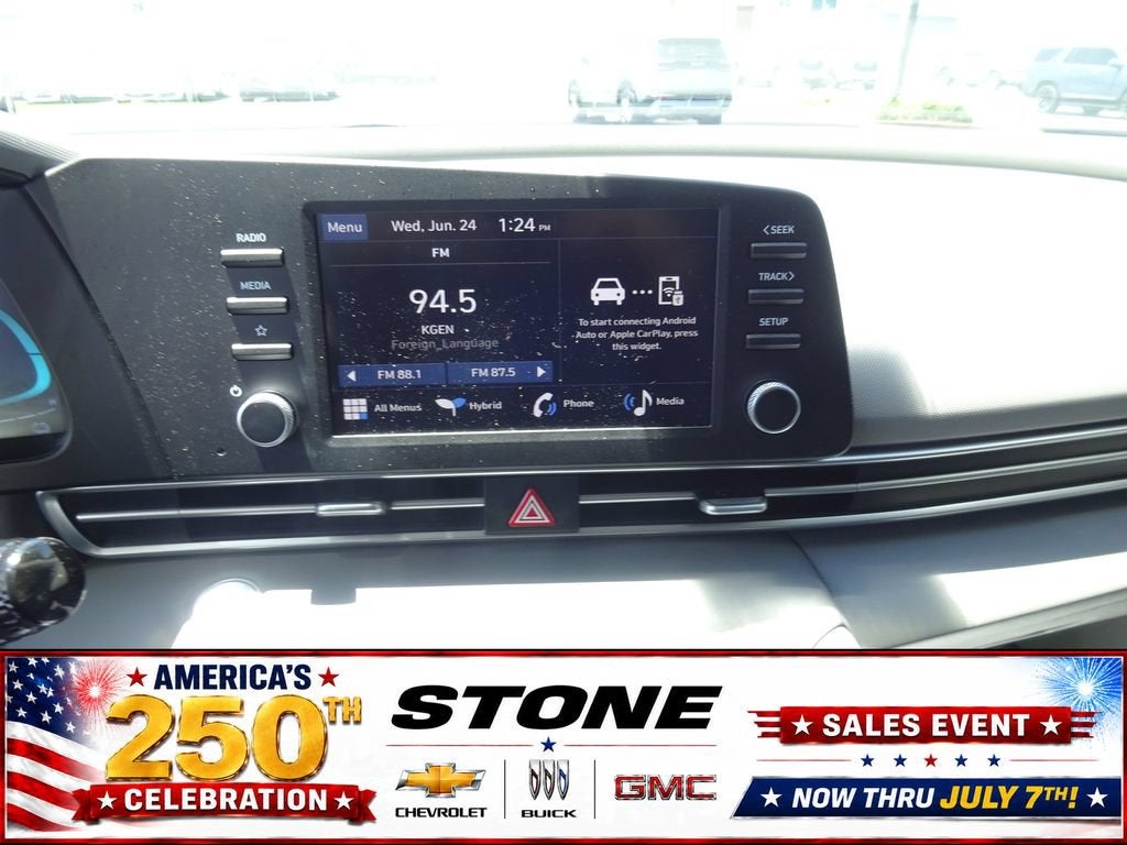 2025 Hyundai Elantra Hybrid Blue