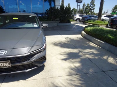 2025 Hyundai Elantra Hybrid Blue