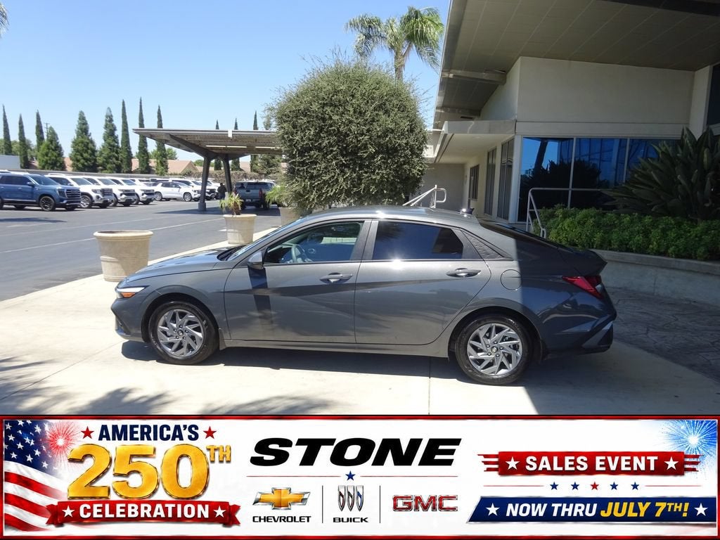 2025 Hyundai Elantra Hybrid Blue