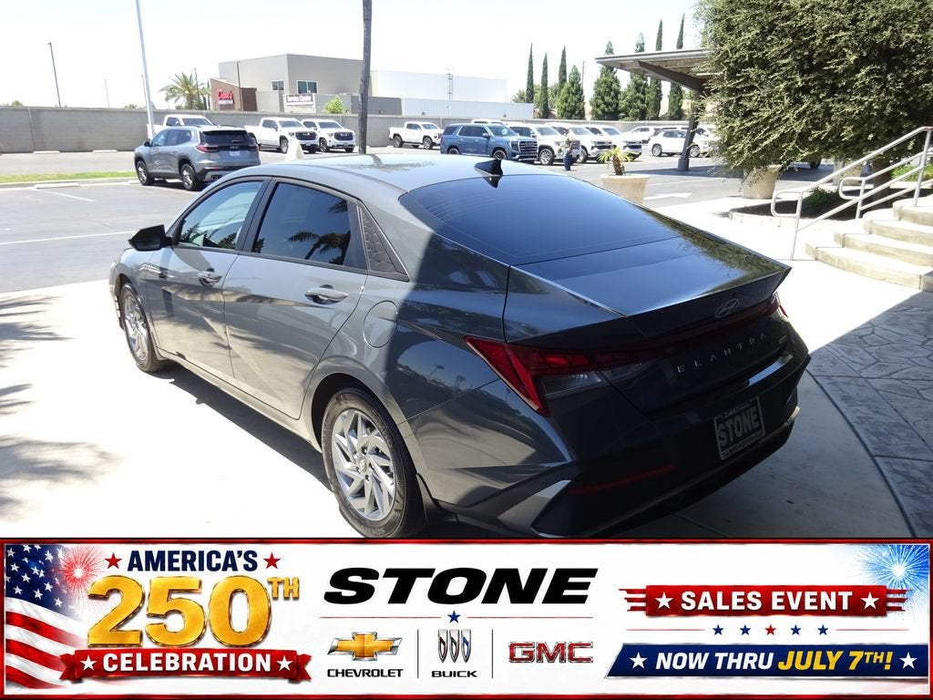 2025 Hyundai Elantra Hybrid Blue