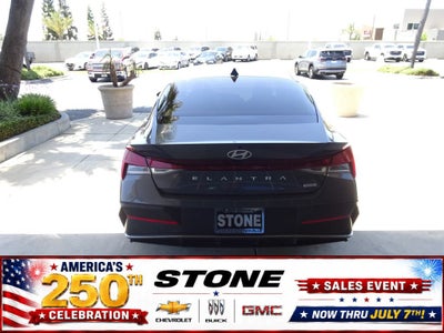 2025 Hyundai Elantra Hybrid Blue