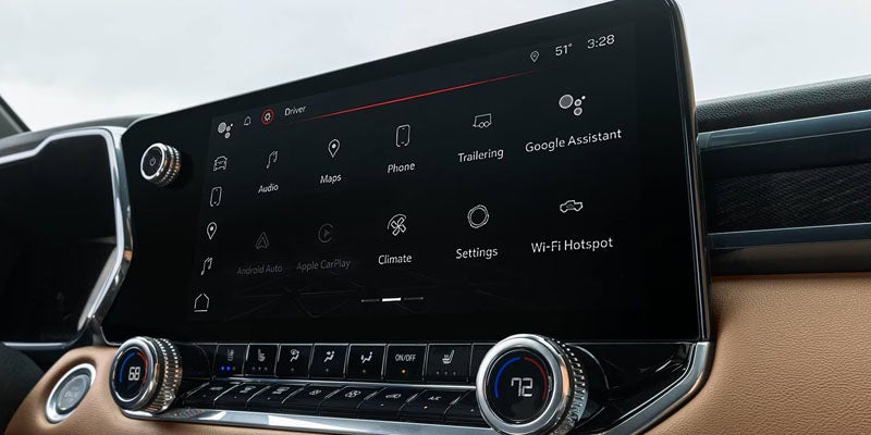 2026 GMC Canyon dashboard with touchscreen infotainment Tulare, CA