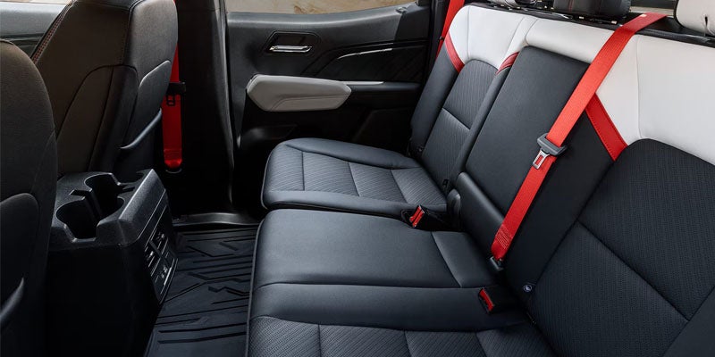 2026 GMC Canyon interior with premium seating in Tulare, CA