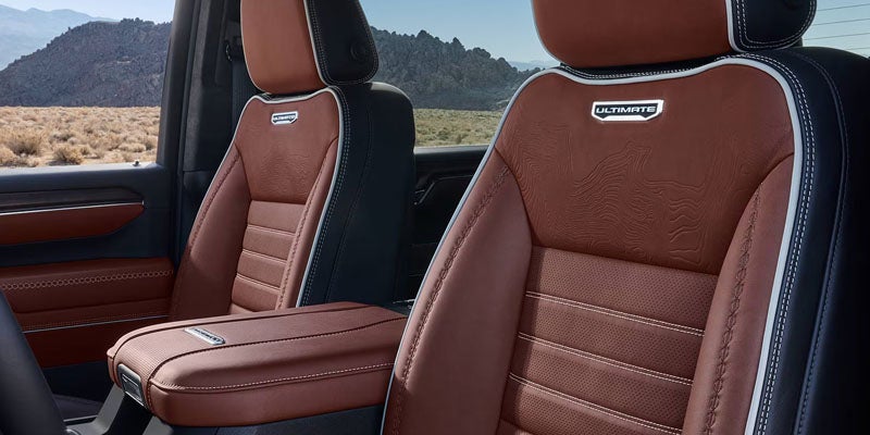 2026 GMC Sierra 2500HD interior with comfortable seating and modern finishes Tulare, CA