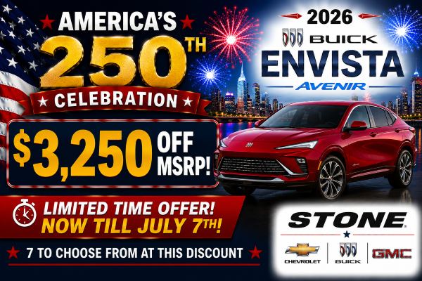 2026 Buick Envista Avenir $3,250 Off MSRP