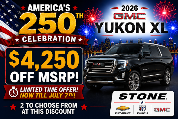 2026 GMC Yukon XL $4,250 Off MSRP